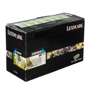 Genuine Lexmark 24B5828 Cyan Extra High Yield Return Program Toner Cartridge - Picture 1 of 1