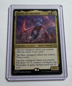 Baylen, il fienaio • Raro guerriero coniglio leggendario • Bloomburrow • MTG NM/M - Foto 1 di 2