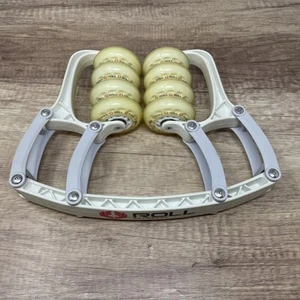Roll Recovery R8 Deep Tissue Massage Tool Roller White Quads Arms Fitness Tool - Picture 1 of 7