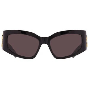 Balenciaga Gray Cat Eye Ladies Sunglasses BB0321S 002 57 BB0321S 002 57 - Picture 1 of 5