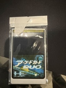 NEC PC Engine Arcade Card Duo HuCard PCE Japan Import Used US seller Core Grafx