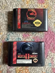 Mortal Kombat 1 / 2 for Sega Genesis - Picture 1 of 1