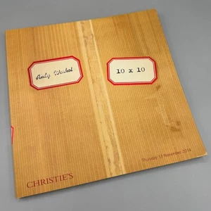 Andy Warhol 10 x 10 Christie’s 2014 Auction Catalogue - Imagen 1 de 12