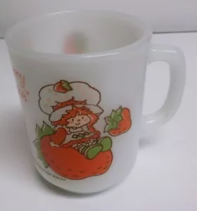 Strawberry Shortcake Becher von Anchor Hocking American Greetings 1980 - Bild 1 von 8