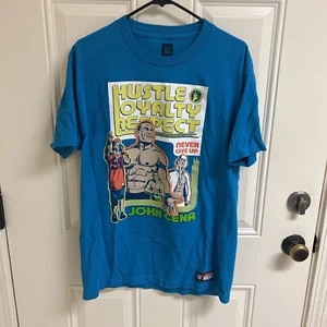 John Cena WWE T-Shirt authentische Kleidung Hektik Loyalität Respekt Rückwurf Herren L - Bild 1 von 5