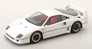KKDC180695 1/18 FERRARI F40 1987 PERSONAL CAR SULTAN OF BRUNEI WHITE - Bild 1 von 5