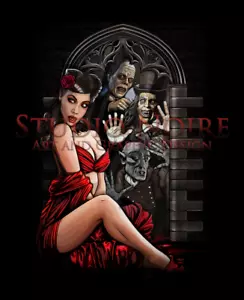 Classic Horror Movie Monster Pinup Girl Print Sexy Lowbrow Pop Art Style - Bild 1 von 2