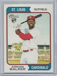 Jordan Walker 2023 Topps Heritage Variation SP Rookie (#35) - Picture 1 of 1