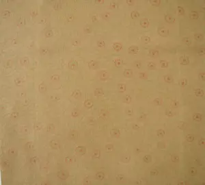 Vintage Japanese Kimono Silk Fabric, Rusty Masterd color 180CM(71") 202311-L - Picture 1 of 10