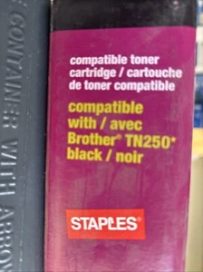 STAPLES Tonerkassette, schwarz, Modell STB-TN250 kompatibel mit Brother TN-250 - Bild 1 von 1