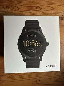 Fossil Q Marshal 45mm schwarz Silikon Armband Smartwatch Multi LCD Touch OVP - Bild 1 von 3
