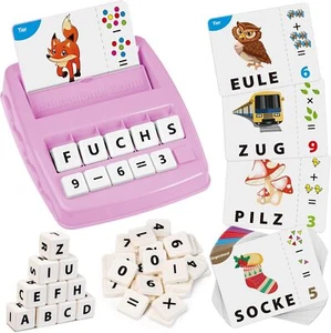 Joozmui Buchstaben Lernen Spiele, Mädchen, Junge Kinderspielzeug ab 3-6 Jahre - Bild 1 von 7