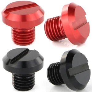 Mirror Hole Plugs Fit For Ducati Monster 1200 14-16 Monster 1200S 14-19 Black - Picture 1 of 12