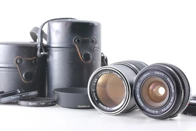 Lente Olympus OM 28 mm F/3,5 + 135 mm F/3,5 MF de JAPÓN Foto 1 de 4