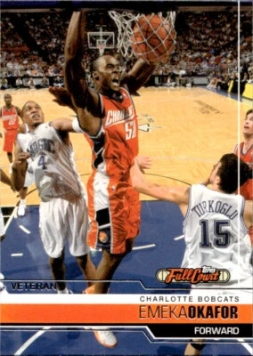 2006-07 Topps Full Court Emeka Okafor 59 Charlotte Bobcats - Image 1 of 2