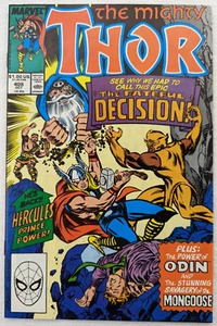 The Mighty Thor Vol 1 #408; Marvel OCT 1989; The Fateful Decision; Ron Frenz - Imagen 1 de 9