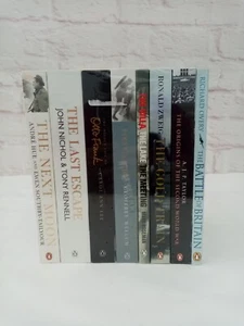 World War II Book Set Sealed 8 Paperbacks Various Titles History Military Battle - Foto 1 di 9