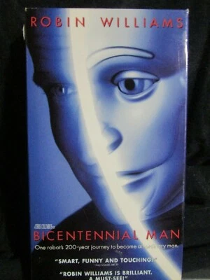 Bicentennial Man VHS 2000 Robin Williams Robot Wants to Be Human Why Not? GREAT! - Image 1 of 4