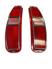 1970 1971 Ranchero Torino Wagon Taillight Lens Bezel & Gaskets Pair Left & Right