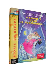 GERONIMO STILTON # 15 - L'AMORE E' COME IL FORMAGGIO - PIEMME JUNIOR-1a EDIZIONE - Picture 1 of 1