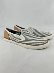 Margaritaville Damen-Slipper blau gestreift Canvas Halbschuhe Turnschuhe Größe 7,5 - Bild 1 von 8