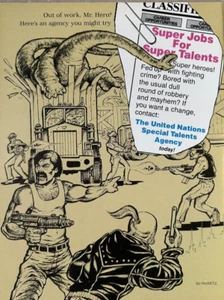 Pubblicità/poster stampa vintage originale Dungeons & Dragons - decorazione arte parete DND RPG - Foto 1 di 3