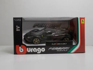 Bburago 36100 FERRARI "LaFerrari" "Black"- METAL 1:43 Race&Play - Foto 1 di 1
