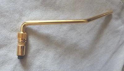 Brazo de trémolo Floyd Rose Whammy Bar con enchufe de barril y pasador de metal Mighty Mite Gold Foto 1 de 3