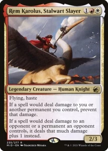 MTG Rem Karolus, Stalwart Slayer (235/553) Innistrad Midnight Hunt LP - Picture 1 of 1