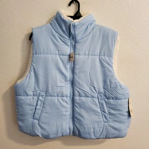 No Boundaries Reversible Women's Vest Size XL (16-18) Teddy Fleece With... - Picture 1 of 17