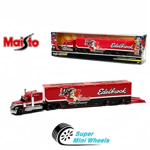 Maisto 1:64 International LoneStar Edelbrock – Custom Haulers Design 12418-EBK - Picture 1 of 2
