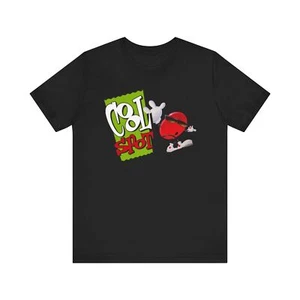 Cool Spot 7up SNES Genesis Retro-Stil Logo Unisex Jersey kurzärmeliges T-Shirt #2 - Bild 1 von 26