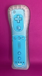 Official OEM Nintendo Wii Video Game Console Blue Motion Plus Remote Controller - Picture 1 of 8