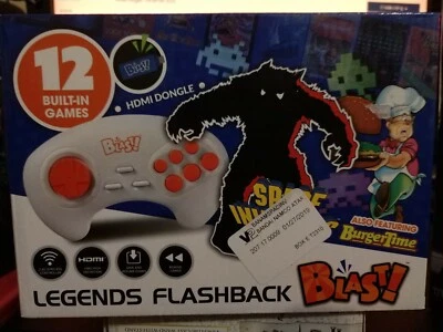 Namco 12 Games HDMI Controller Space Invaders Burger Time Gaming Retro Atari - Image 1 of 4