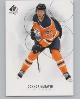 2020-21 SP Authentic #90 Connor McDavid  Edmonton Oilers V99884 - Image 1 of 3