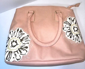 Pink 3-Piece Handbag Set Crossbody & Shoulder Adjustable Strap + Small Wristlet - Picture 1 of 10