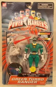 Power Rangers Turbo Double Shifter Action Green Ranger mit Abschusskanone (MOC) - Bild 1 von 2