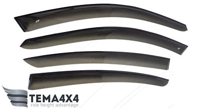 Viseras de ventana con cinta deflector protector solar lluvia para BMW Serie 5 G30 2016-2023 Foto 1 de 4