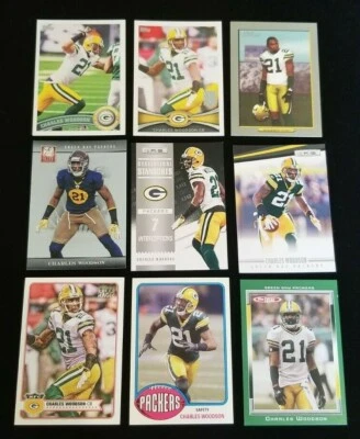 CHARLES WOODSON HOF Green Bay Packers NFL Football Cards - You Pick the Card - Image 1 of 3