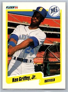 1990 Fleer Ken Griffey Jr. #513 Seattle Mariners - Picture 1 of 2