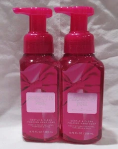Bath & Body Works Gentle & Clean Foaming Hand Soap Set Lot 2 PERFECT IN PINK - Picture 1 of 4
