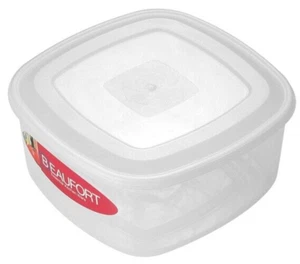 Beaufort Food Cake Dessert Storage Plastic Kitchen Clear Container with Lid 2.5L - Picture 1 of 1