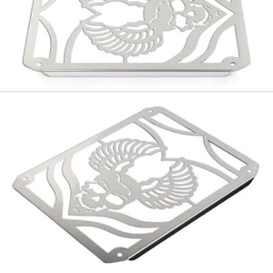 1 Stainless Radiator Grill Guard Cover For Kawasaki Vulcan VN400 VN800 1995-2006 - Picture 1 of 9