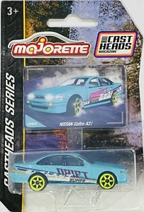 Cabezales Fundidos Majorette Serie Nissan Cefiro A31 Azul - Imagen 1 de 1