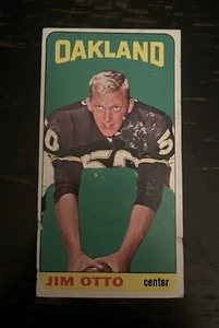 Jim Otto 1965 # 145 Topps - Picture 1 of 2