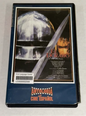 EL DORADO THE GOLDEN ANTOLOGIA CINE DEL ESPANOL VHS MOVIE VIDEO SPANISH LANGUAGE - Image 1 of 4