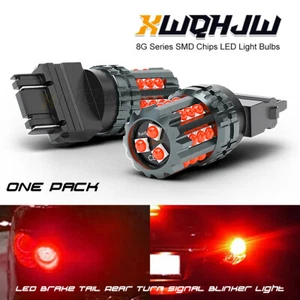 XWQHJW 3157 3156 Canbus Rojo LED Freno Trasero Señal Señal Bombillas Sin Errores - Imagen 1 de 11