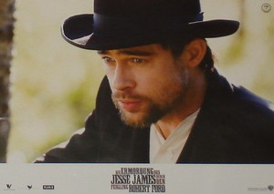 THE ASSASSINATION  OF JESSE JAMES - Lobby Cards Set - Brad Pitt, Sam Rockwell