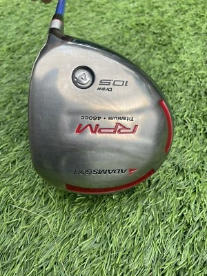DRIVER ADAMS GOLF RPM TITANIO 460CC 10.5* Dibujo PROLANZAMIENTO AZUL 65R - AGARRE ADAMS Foto 1 de 4