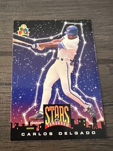 1994 Upper Fun Pack Baseball Card #4 Carlos Delgado, Blue Jays RC (N8)